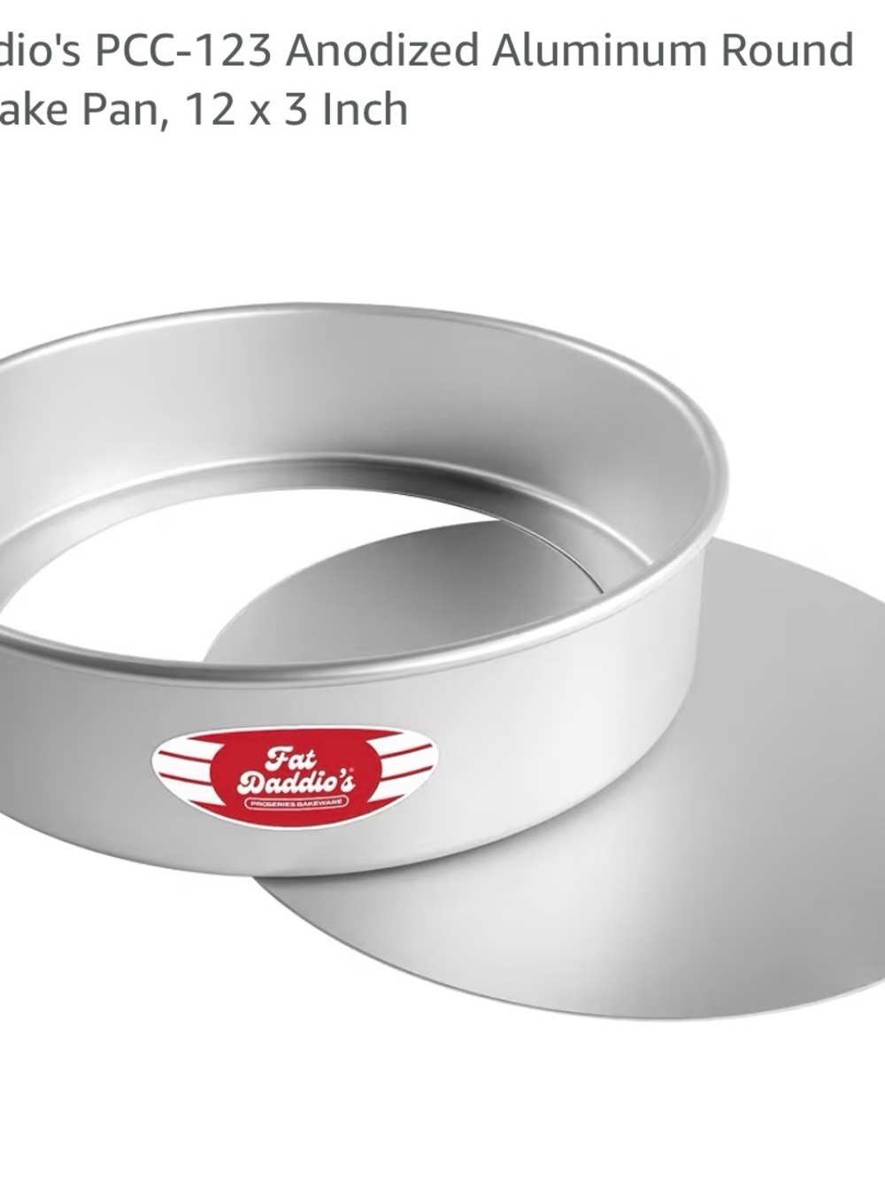 Fat Daddios 12x3 Cheesecake Pan